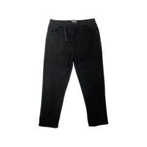 MidwayUSA Men's Duck Creek Fleece Insulated Wader Pants Black 2XL Tall 44-46X34