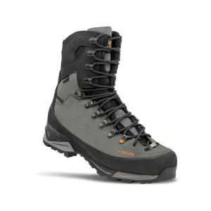 Crispi Boots Men's Briksdal Pro GTX 10" Waterproof 200 Gram Insulated Hunting Boots Leather Gray 12 D