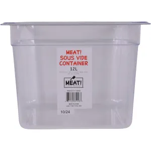 MEAT! Sous Vide Container