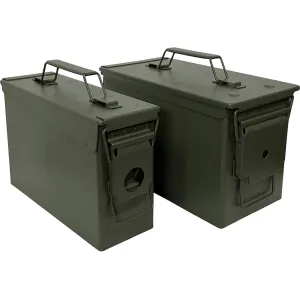 MidwayUSA Mil-Spec Ammo Can 2-Can Combo Pack 50 and 30 Caliber