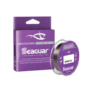 Seaguar Smackdown Braided Fishing Line 30lb 150yd Stealth Gray