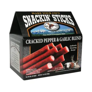 Hi Mountain Cracked Pepper 'N Garlic Snackin Stick Kit