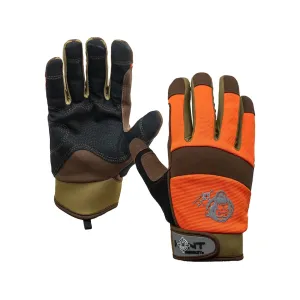 Hunt Monkey Men's Mule Work Gloves Orange Large