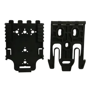 Safariland Quick Locking System Kit with QLS 19 and QLS 22L Polymer Black