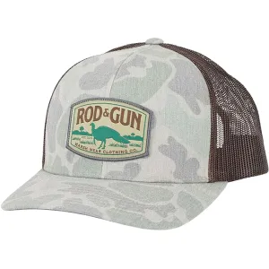 Marsh Wear Men's Rod & Gun Trucker Hat Green Camo One Size Fits Most