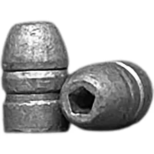 Hunters Supply Slick Coat Hard Cast 44 Caliber (430 Diameter) Bullets 240 Grain Lead Hollow Point Box of 100