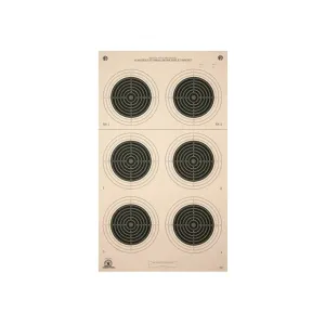 NRA Official Smallbore Rifle Target A-50 50-Meter UIT Paper 100PK
