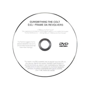 Gun Video "Gunsmithing the Colt Revolvers" by Jerry Kuhnhausen DVD