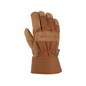 Carhartt Men's Safety Cuff Insulated Work Gloves Brown XL