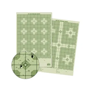 Rite in the Rain Cross Precision Distance Weather-Resistant Paper Target 25 Pack