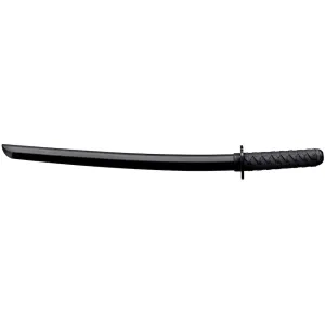 Cold Steel Wakizashi Bokken Training Sword 21" Tanto Point Polymer Blade and Handle Black