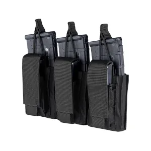 Condor Triple Kangaroo Gen 2 Rifle and Pistol Magazine Pouch Black