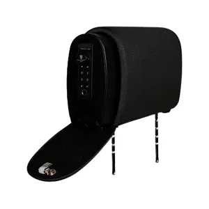 The Headrest Safe Company Slide Headrest Safe and Non-Safe Bundle Black Cloth