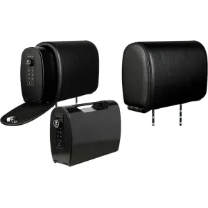 The Headrest Safe Company Slide Headrest Safe and Non-Safe Bundle Black Vinyl