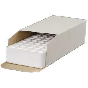 National Metallic Factory Style Ammo Box with Styrofoam Tray 25-20 WCF, 38 Special, 357 Magnum 50-Round Cardboard White Box of 25