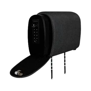 The Headrest Safe Company Slide Headrest Safe and Non-Safe Bundle Charcoal Cloth