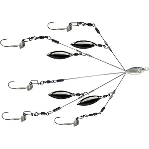 Picasso Micro Rig Bait Ball Umbrella Rig 1/16oz Shad Nickel