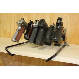 HySkore Six Gun Speed Rack Steel Black