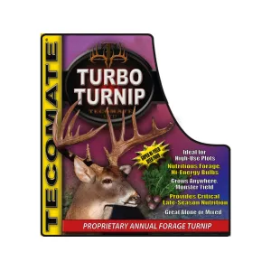 Tecomate Turbo Turnip Annual Food Plot Seed 2.75 lb