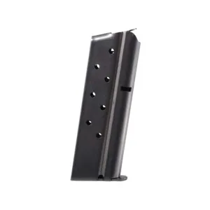 Metalform 1911 Officer Magazine 9mm 8-Round Stainless Steel Flat Follower Welded Base