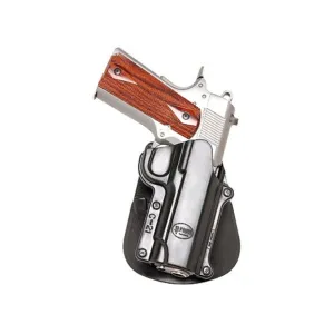 Fobus 1911 OWB Holster Right Hand 1911 Government Polymer Black
