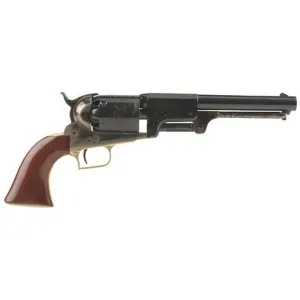 Uberti 1848 2nd Model Dragoon Black Powder Revolver 44 Caliber 7.5" Blued Barrel Blued Frame Walnut Grip