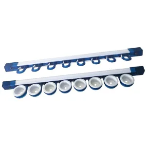 Rush Creek Creations All Weather 3 in 1 Expandable 8 Rod Rack