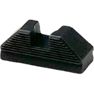 Shadow Systems Rear Pistol Sight Serrated .355" Tall Black