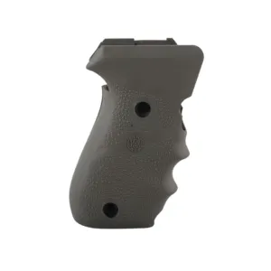 Hogue Rubber Grips for Sig P220 Side Magazine Release with Finger Grooves Olive Drab