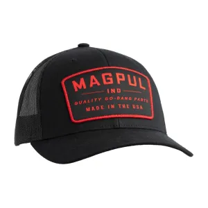 Magpul Mens Go Bang Trucker Hat Black