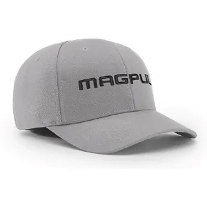 Magpul Mens Wordmark Stretch Fit Hat Small/Medium Gray