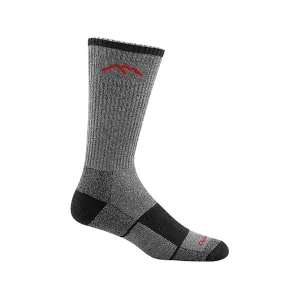 Darn Tough Men's Hiker Coolmax Boot Midweight Socks Gray/Black Large