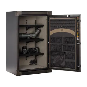 Browning 1878 Fire Resistant 13 Gun Safe with Mechanical Lock Metal Glaze
