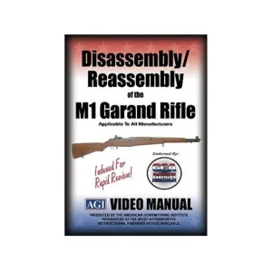 American Gunsmithing Institute (AGI) Disassembly and Reassembly Course Video "M1 Garand" DVD