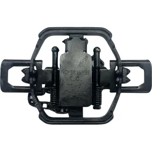 NO-BS K9 Xtreme Dogless Trap 2 Coil Offset Jaw Outside Lamination