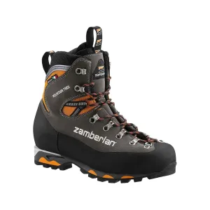 Zamberlan Mountain Trek GTX RR Hunting Boots Leather Graphite/Orange Men's 10 D