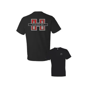 Hornady Men's Fueled By Short Sleeve Crew Neck T Shirt Black 3XL