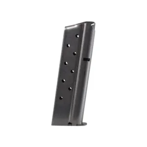 Metalform 1911 Government, Commander Magazine 38 Super 9-Round Stainless Steel Matte Round Follower Welded Base