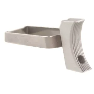 Cylinder & Slide Short 1911 Trigger Aluminum Silver