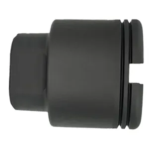 KAK Micro Flash Can Flash Hider 1/2"-28 5.56mm Aluminum Matte