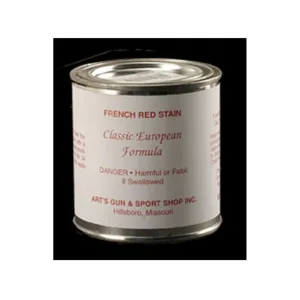Art's Classic Formula Gun Stock Stain French Red 8 oz Liquid