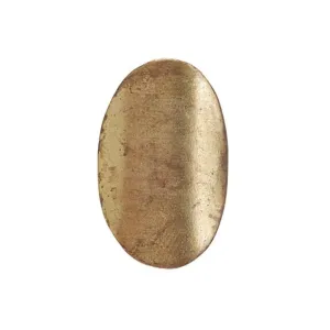 Galazan Stock Oval 1-1/32" x 11/16" Brass
