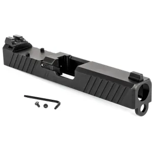 ZEV Technologies Z19 Duty Slide for Glock 19 Gen 3 RMR Optic Cut with Night Sights Black DLC