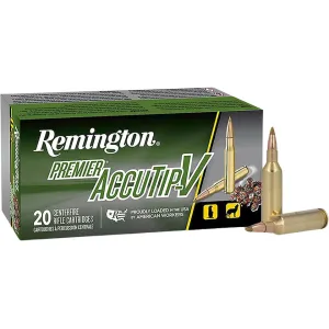 Remington Premier Varmint 17 Remington Fireball Ammo 20 Grain Remington AccuTip Polymer Tip Case of 200 (10 Boxes of 20)