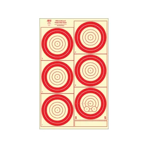 National Target International Bench Rest Shooters Target IBS 200 YD Hunter Rifle Paper 100PK