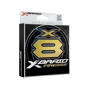 XBraid X8 Finesse Braided Fishing Line 15lb 165yd Multi