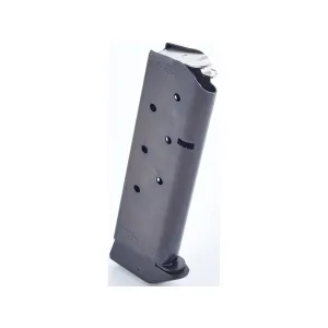 CM Products Classic Magazine with Base Pad 1911 Government, Commander 45 ACP 7-Round Steel Blue