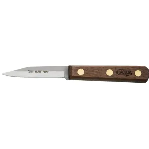 Case Household Cutlery Paring Knife 3" Clip Point Tru-Sharp Satin Blade Walnut Handle Wood
