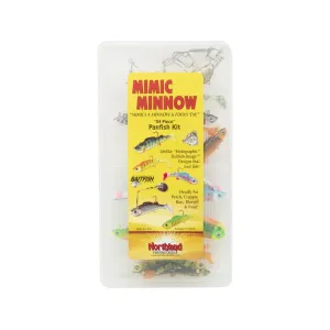 Northland Mimic Minnow Panfish Lure Kit Assorted