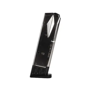 Mec-Gar Magazine for Beretta 96 40 S&W 10-Round Steel Nickel Plated